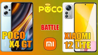 Poco X4 GT vs Xiaomi 12 Lite