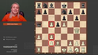 Шахматный ликбез с Алиной Бивол №20: Французская защита, вариант Винавера.