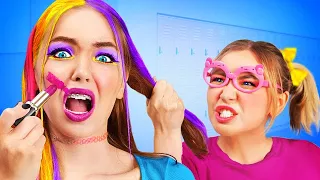 Kto zrobi lepszy makijaż - Dziecko VS Nastolatka || Życiowe sytuacje od La La Lajf Emoji