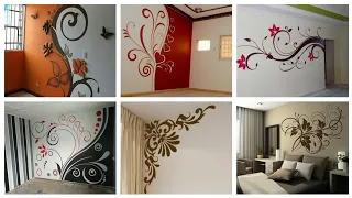 Flower Wall Painting || 3D Wall Painting flower || Wall Painting Design || Wall Design