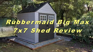 Rubbermaid Big Max 7x7 Shed Review