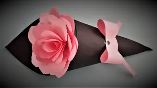 DIY Paper Flower Bouquet - Valentine Gift Ideas