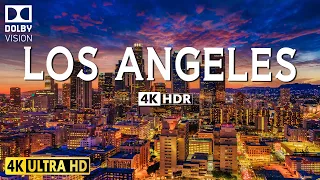 LOS ANGELES Cityscape 4K HDR With Inspiring Music - 60FPS - 4K Cinematic