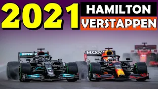 F1 2021 Hamilton vs Verstappen Müthiş Kapışmaları I SERHAN ACAR ANLATIMIYLA