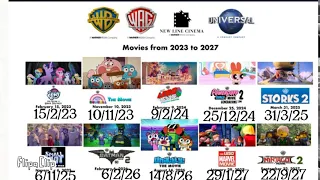 Upcoming Warner animation group films 2023-2027