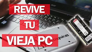 Aumenta el Rendimiento y Revive tu Vieja Laptop o PC con SSD y RAM Nueva 📈