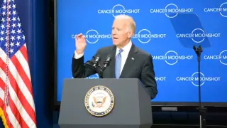 Biden Focuses on Goals at Wrap-Up of the Cancer Moonshot