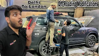 Scorpio-N की Crazy Off-Roading Modification Delhi से London Road Trip के लिए 😍