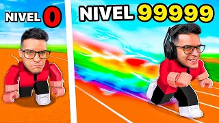 MÁXIMA VELOCIDAD NIVEL 999,999,999 EN ROBLOX! 🏃‍♂️💨