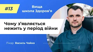 #13 Чому з'являється нежить у період війни. Спитайте у лікаря Василя Чайки, Вища школа Здоров'я