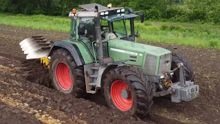 Fendt ploughing