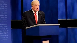 Trump criticizes Alec Baldwin's SNL impression as "mean-spirited"