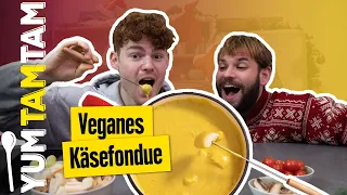 Veganes Käsefondue I Fondue-Rezept ohne Alkohol