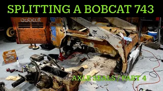 Dropping a chaincase Bobcat 743 /Axle Seals