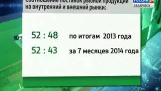Вести-Хабаровск. Экспорт дальневосточной рыбы снизился