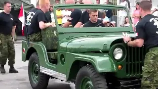 How to take apart a jeep in under 60 seconds