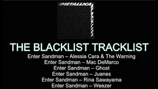 Metallica Blacklist Album-Artists-Tracklist-Ghost, Weezer, Miley Cyrus, St. Vincent on CD/LP - 2021