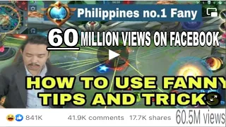 60 MILLION VIEWS ON FACEBOOK! PHILIPPINES NO. 1 FANNY