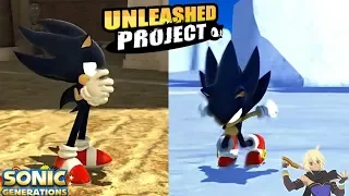 Sonic Generations MODS: Dark Sonic in Cool Edge and Arid Sands