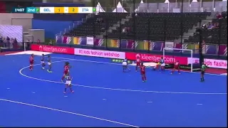 Belgium v Italy Match Highlights - Women's UNIBET EuroHockey Championships 2015