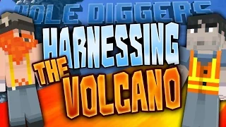 Minecraft - Harnessing The Volcano - Hole Diggers 27