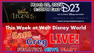 Disney Wednesday Night Live with Sam and Greg!