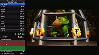 Donkey Kong 64 101% Glitchless in 8:02:57 [N64]
