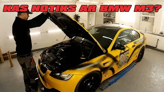 KAS NOTIKS AR BMW M3?