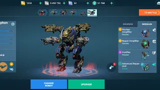 ghost typhoon mace is awesome (War robots)