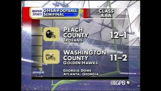 GHSA 3A Semifinal: Peach County vs. Washington County - Dec. 8, 2006