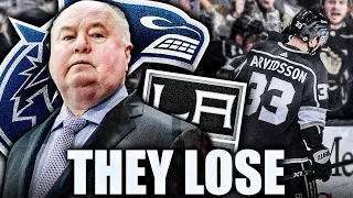 OKAY, THEY LOST (Vancouver Canucks VS LA Kings Shootout: Bruce Boudreau's First L) Pettersson, Halak