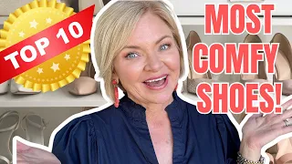 Top 10 Most Comfortable Shoes! / Must Have Shoes for Women Over 50 #over50 #fashionover50 #shoes