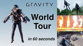 Gravity World Tour in 60 Seconds