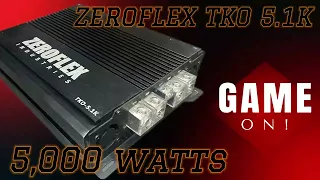 Zeroflex TKO monoblock flexes its 5,000watt muscles