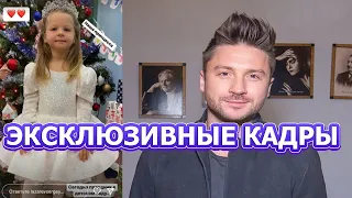 МИЛАШКА! Сергей Лазарев заснял, как дочка в пышном платье прочитала стих на утреннике в саду