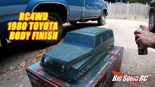 Painting the RC4WD 1980 Toyota Lexan Body