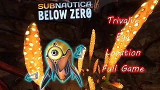 Golden Trivalve Egg Re-Location. Subnautica: Below Zero