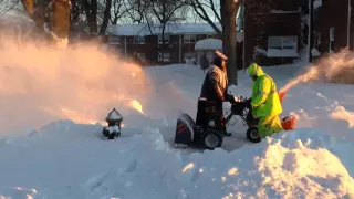 Digging out from Winter Storm Jonas begins