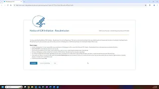 No Surprises Act: Notice of IDR Initiation - Resubmission Web Form Demo