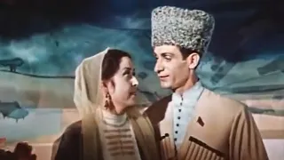 Ретро. Махмуд Эсамбаев & Зулай Сардалова - Чеченский танец (1960)