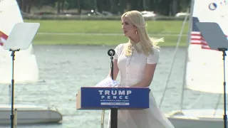 Ivanka Trump speaks at MAGA rally in Sarasota