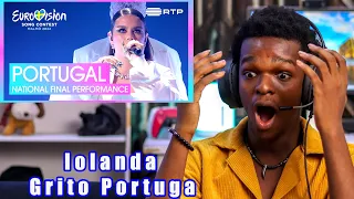 Iolanda - Grito | Portugal 🇵🇹 | National Final Performance | Eurovision 2024 HONEST REACTION!😱