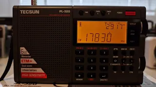 Tecsun PL-320 On Shortwave BBC