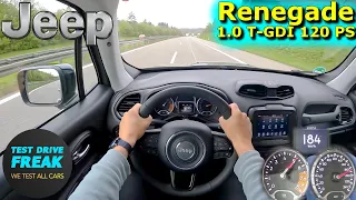 2022 Jeep Renegade 1.0 T-GDI Night Eagle 120 PS TOP SPEED AUTOBAHN DRIVE POV