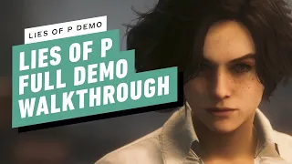 Lies of P Demo - Full Gameplay Walkthrough