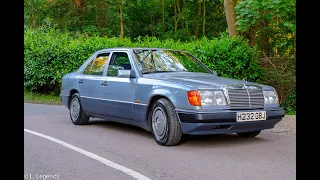 Merc 250D W124 Sound and Drive