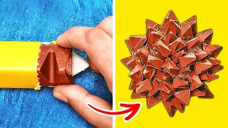 CRAZY SWEET HACKS AND TRICKS || Delicious Candy And Chocolate Hacks