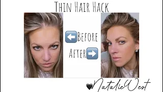 💋 How to Easy Thin Hair Hack