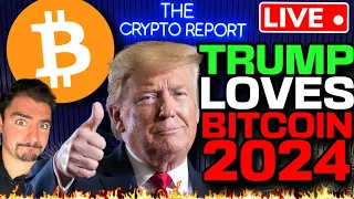 TRUMP LOVES BITCOIN! (Biden VS Trump 2024 Crypto Election) MEME COIN MANIA CONTINUED!