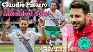 Claudio Pizarros Abschieds Fiesta Adios Piza SV Werder Bremen Highlights Elfmeter die Erste Runde